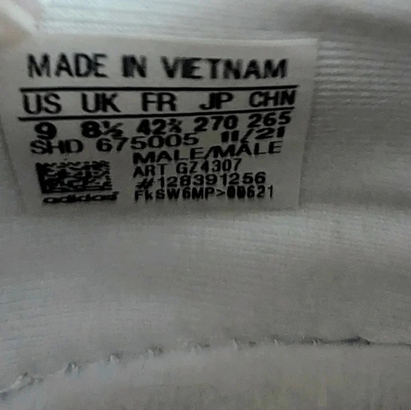 Adidas Originals NMD_R1 | White Black Speckled Boost | Size 9 | GZ4307 - Picture 6 of 6